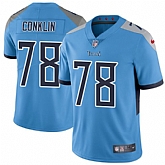 Nike Men & Women & Youth Titans 78 Jack Conklin Light Blue New 2018 NFL Vapor Untouchable Limited Jersey,baseball caps,new era cap wholesale,wholesale hats